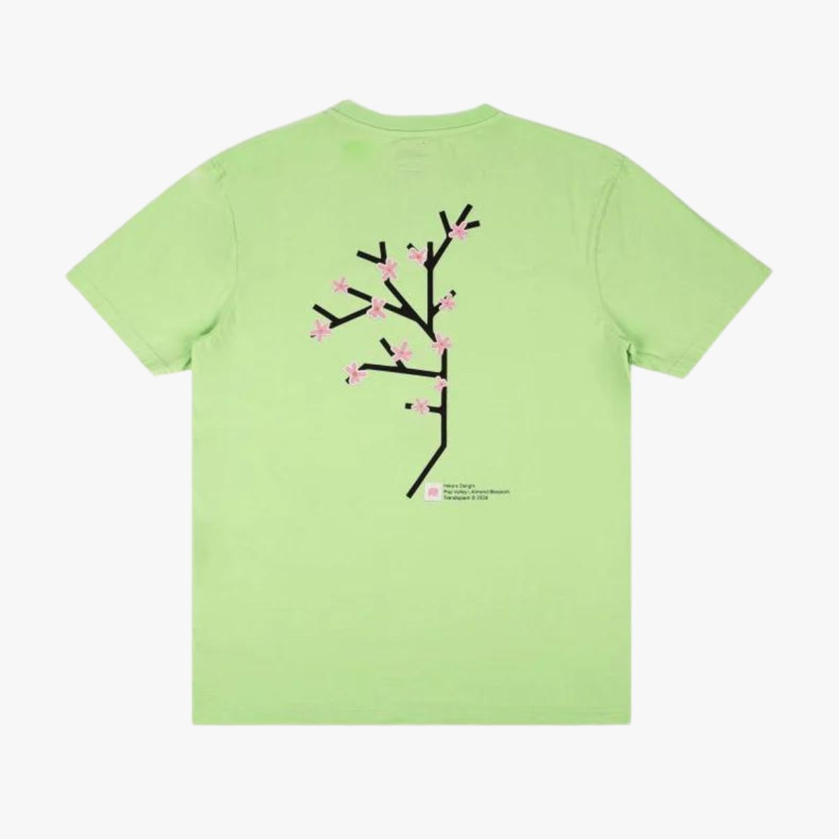 Trendsplant - Organic Herren Shirt "Pop" Pigment Hellgrün XXL