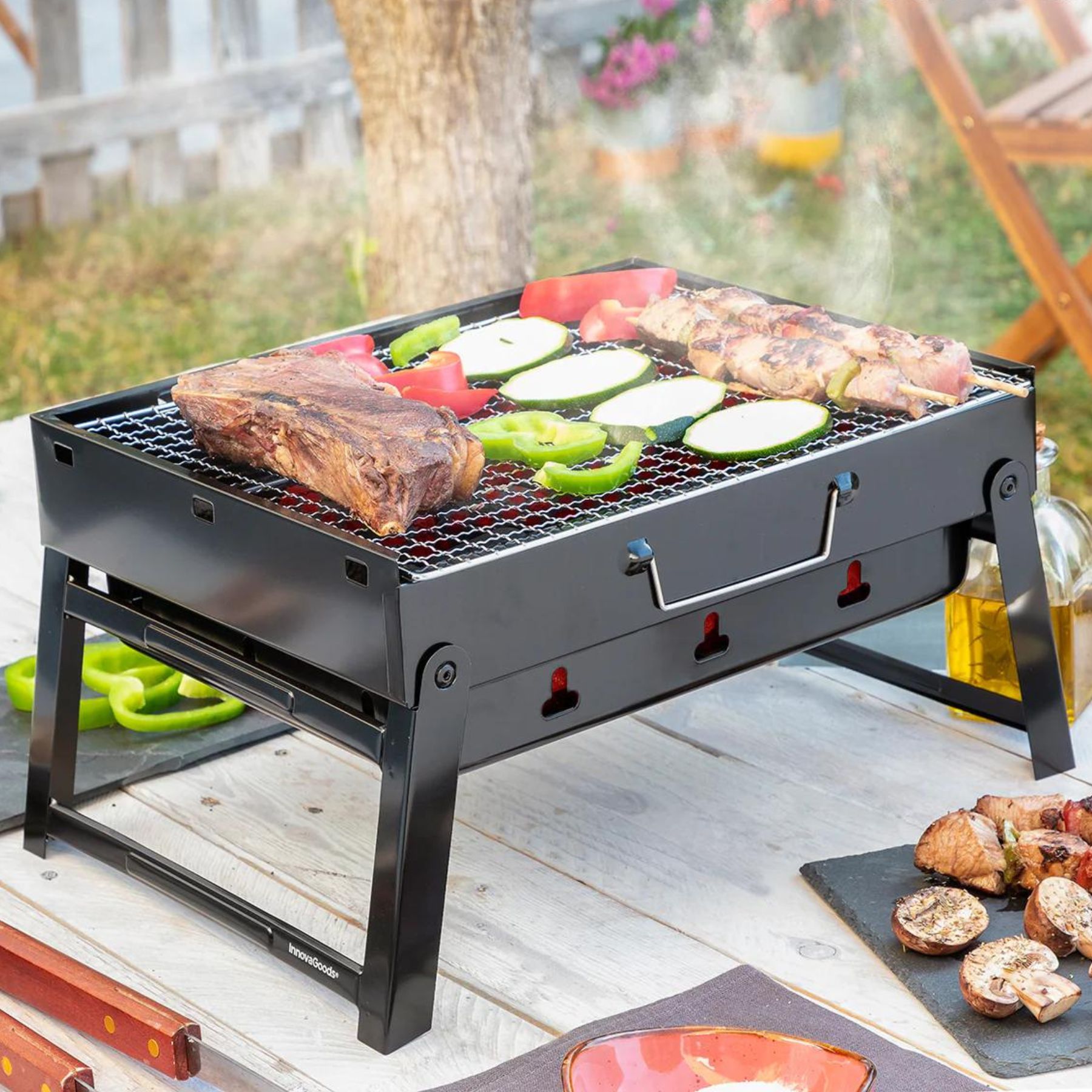 BearBQ Klappgrill – Grillen, wo immer du bist