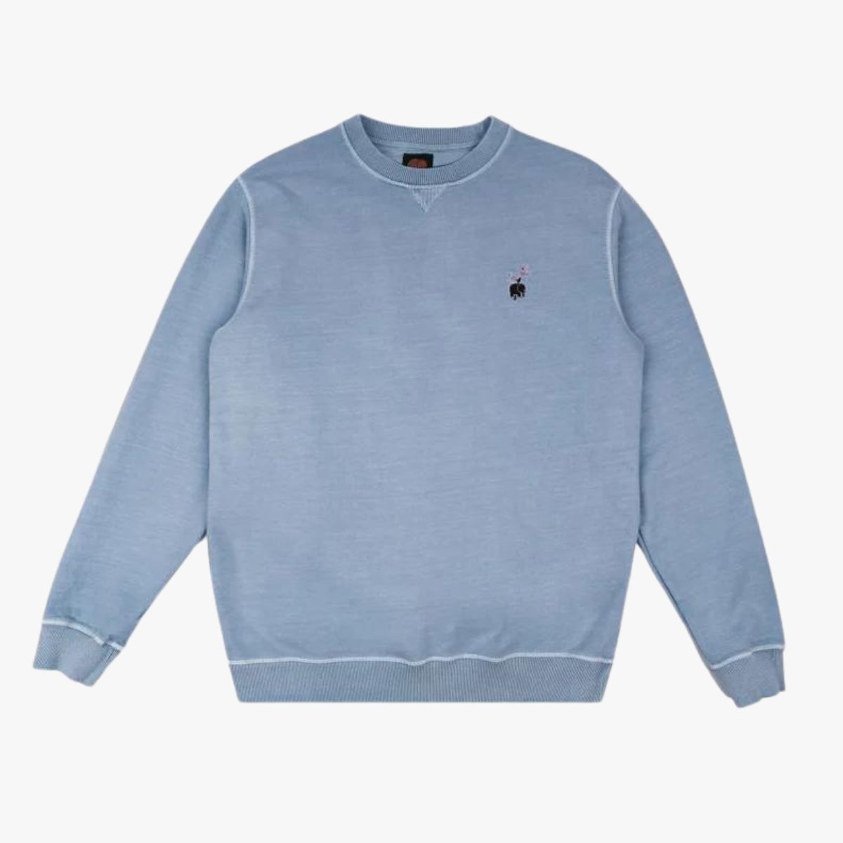 Trendsplant - Organic Herren Sweatshirt Orba Hellblau L