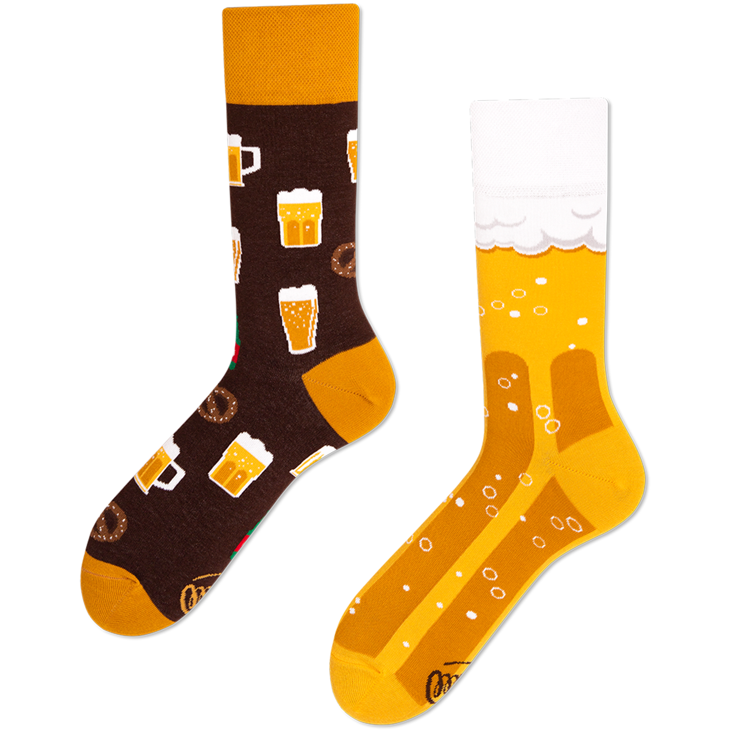 1 Paar Craft Beer Socken im Mismatched Style 43-46