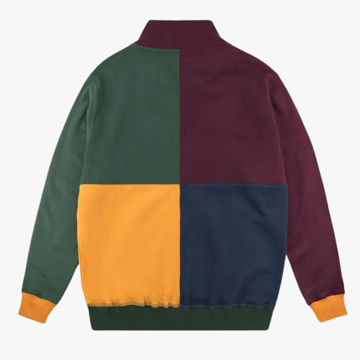 Trendsplant - Herren Organic Half-Zip Sweatshirt "Harlequin" M